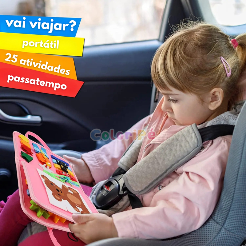 Maleta Sensorial e Educativa Infantil | Brincadeira e Aprendizado
