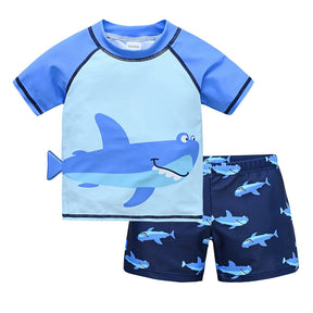 Conjunto Infantil Praia Manga Curta Menino