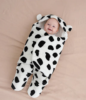 Saco de Dormir do Bebê Ursinho Estampado e Acolchoado